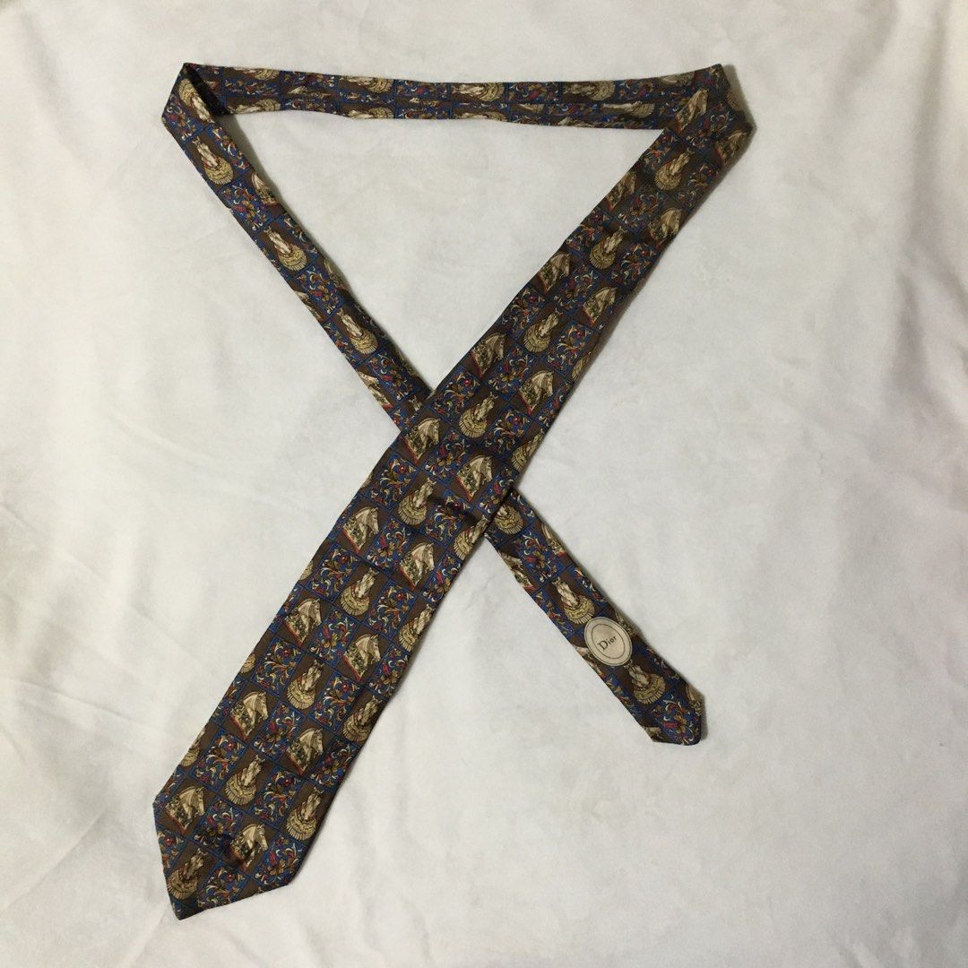 Christian Dior Necktie (Category: Ties) located in Paranaque City. Submitted by dresswell.ph (Listing ID 1457359664, Image 1). Description: Christian Dior Necktie Authentic Excellent condition 100% silk material Made in France Issue: last pic.
