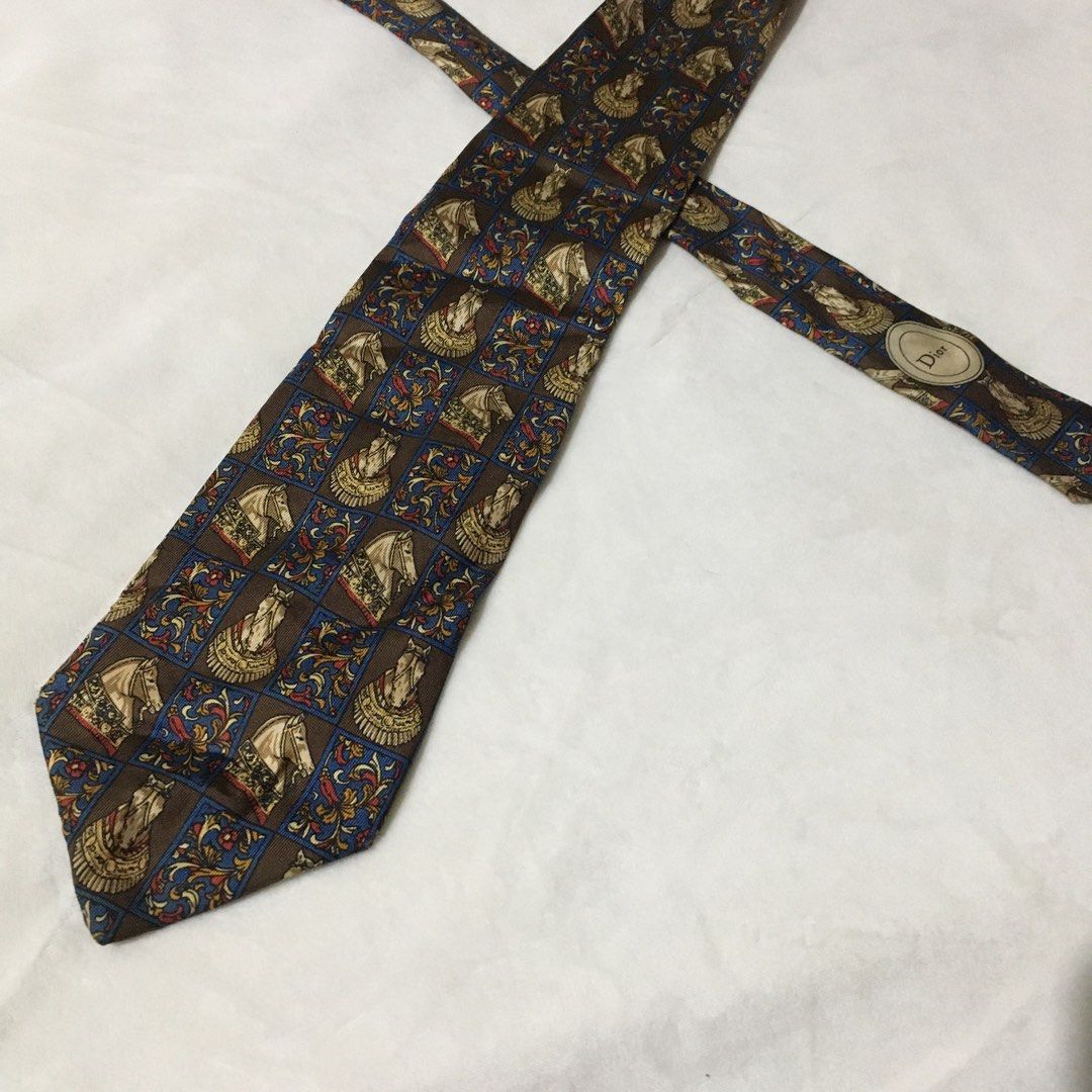 Christian Dior Necktie (Category: Ties) located in Paranaque City. Submitted by dresswell.ph (Listing ID 1457359664, Image 2). Description: Christian Dior Necktie Authentic Excellent condition 100% silk material Made in France Issue: last pic.