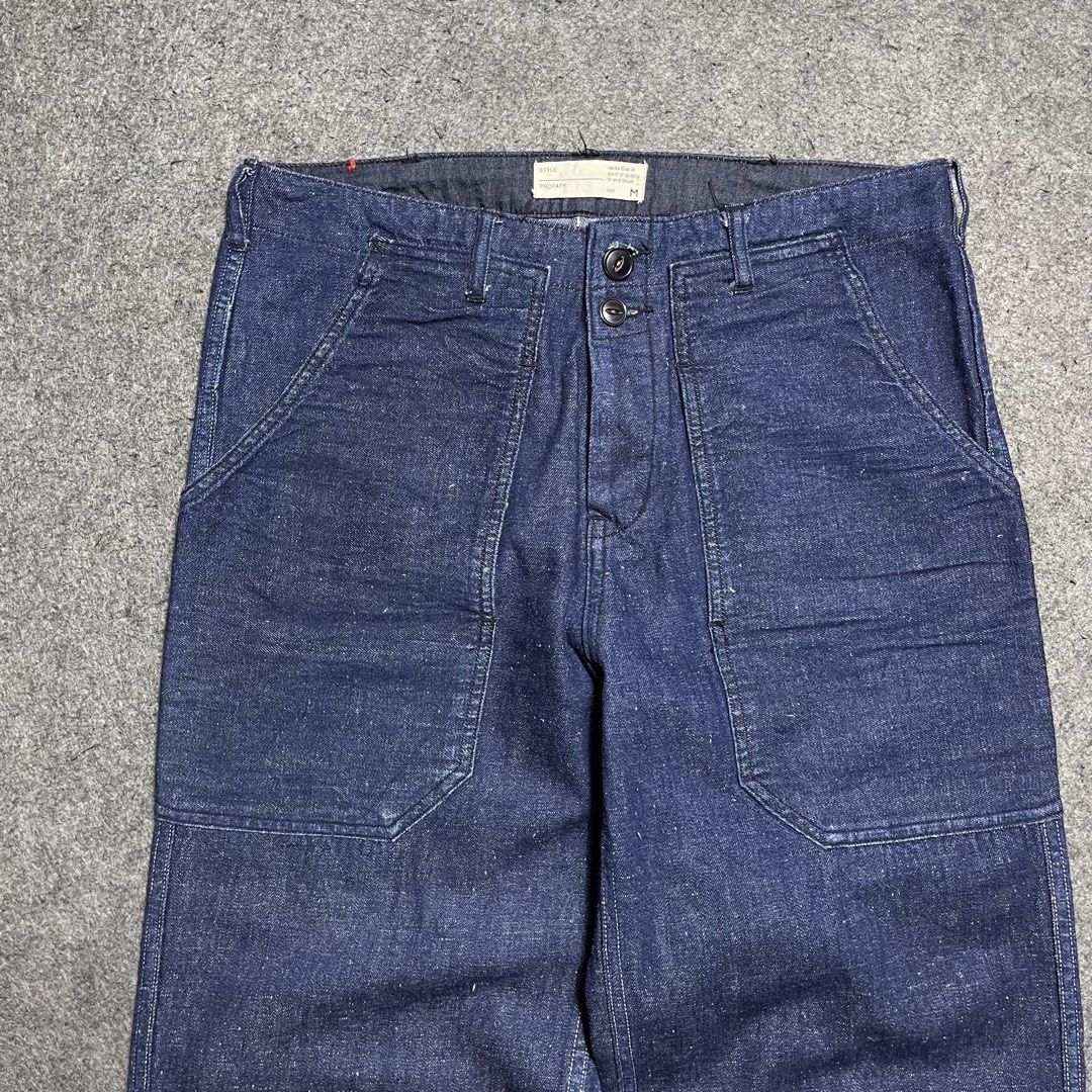clip.tab “Navy Work” U.S. Navy Utility Trousers (Category: Trousers) located in Zamboanga. Submitted by rag_20 (Listing ID 1457386765, Image 2). Description: Clip.tab “Navy Work” U.S. Navy Utility Trousers a Japanese casual wear brand that specializes in functional daily apparel inspired by vintage military gear, Euro workwear, and French naval uniforms. Managed under the parent company Becrews Co., Ltd., the brand is known for its “Comfort, Util