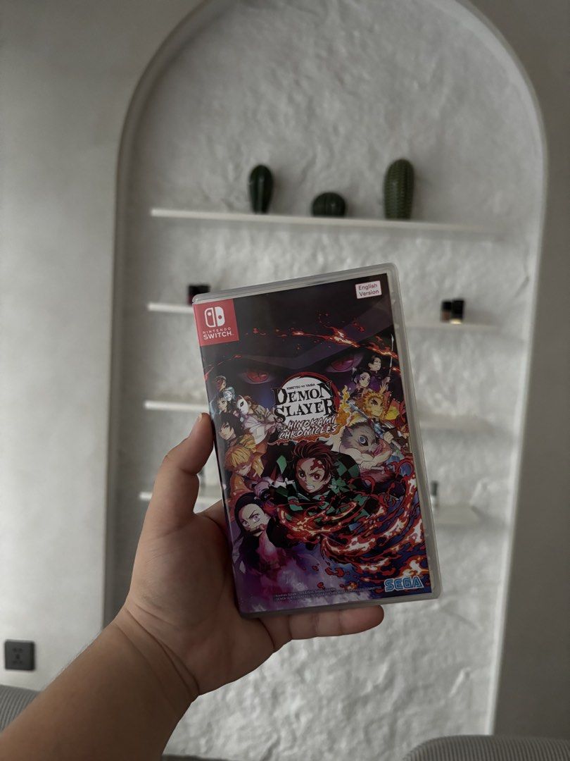 Demon Slayer The Hinokami Chronicles Nintendo Switch (Category: Nintendo) located in Marilao. Submitted by shaynhea (Listing ID 1457429989, Image 1). Description: 🎮 NINTENDO SWITCH GAME FOR SALE 🎮 Demon Slayer -Kimetsu no Yaiba- The Hinokami Chronicles 💰 ₱2,000 only! 📌 Bought last year 📌 RFS: Hindi na nagagamit 📌 Good condition 📍 Meetup: Marilao or SM North only ❌ No swap PM me if interested! 🎮✨.