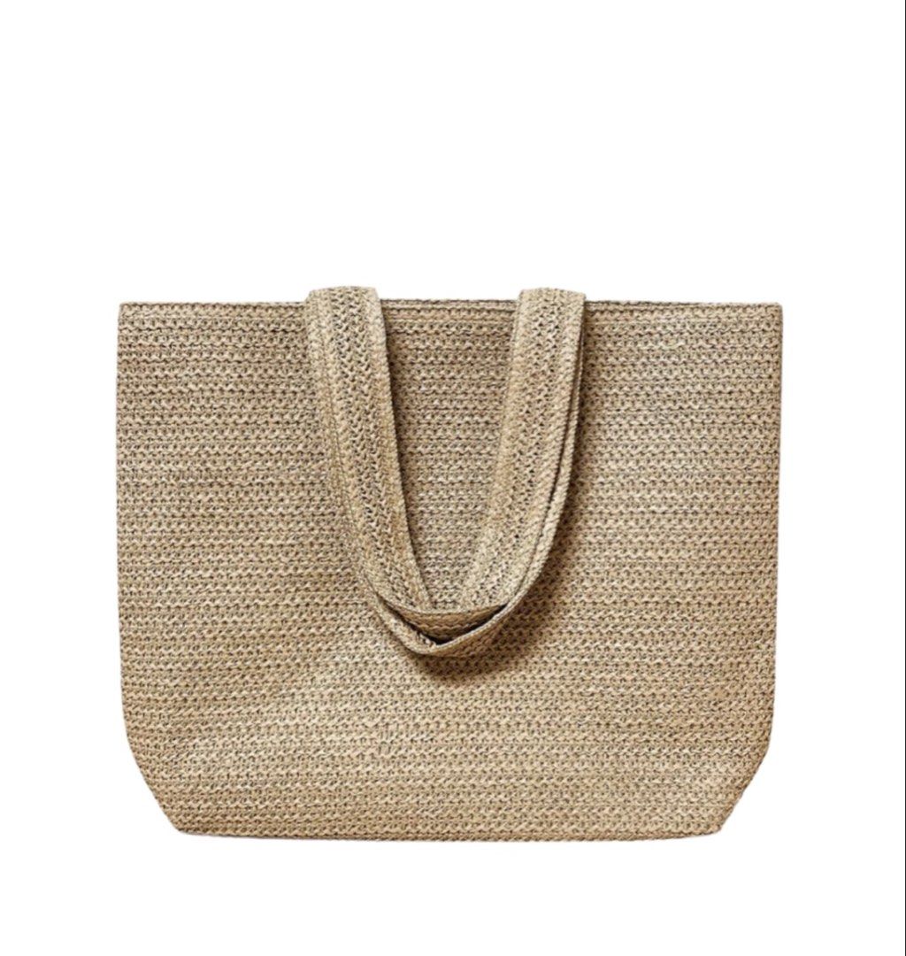 Dior Straw Tote Bag (Category: Luxury Bags & Wallets) located in Quezon City. Submitted by lalaandkiki (Listing ID 1457477680, Image 2). Description: Dior Beauty Raffia Tote Bag Approx. Size: 43 x 10 x 35cm （Length x Width x Height) Stylish and summery, this woven bag features Dior’s signature embroidered logo. 🌸 Lightweight yet spacious, with a waterproof interior to protect your items. ✨ Includes a handy side strap to attach to luggage or bags