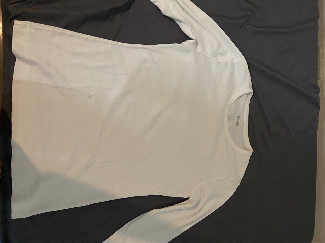 Duluth Trading Co. Long Sleeve Shirt (Category: Coats, Jackets and Outerwear) located in Manila. Submitted by humbee07 (Listing ID 1457506268, Image 1). Description: Duluth Trading Co. white long sleeve shirt, size S. Crew neck, comfortable and durable. Perfect for layering or solo wear..