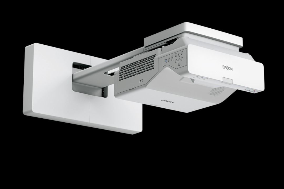 Epson EB-760W WXGA 3LCD Laser Projector (Category: Printers, Scanners & Copiers) located in Manila. Submitted by random_94 (Listing ID 1457396905, Image 2). Description: Bright, easy-to-read, lamp-free classroom display projects up to 150" The EB-760W will change the way you think about classroom displays. Delivering 4,100 lumens of color and white brightness1 and a high-quality 16:10 WXGA display up to 150"—more than three times larger than a 75