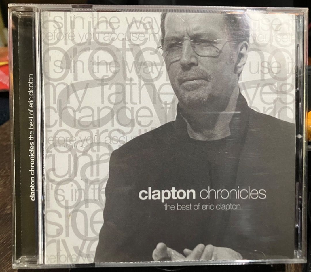 Eric Clapton Chronicles: The Best of Eric Clapton CD (Category: CDs & DVDs) located in Makati City. Submitted by zek2zoe (Listing ID 1457337452, Image 1). Description: Selling from my personal/family collection. - CD/case in very good and working condition - Original, Pressed in the USA, year 1999 - Eric Clapton Chronicles: The Best of Eric Clapton CD - Includes hit songs: 'Layla' (unplugged version), 'Tears in Heaven', 'Wonderful Tonight' - Perf