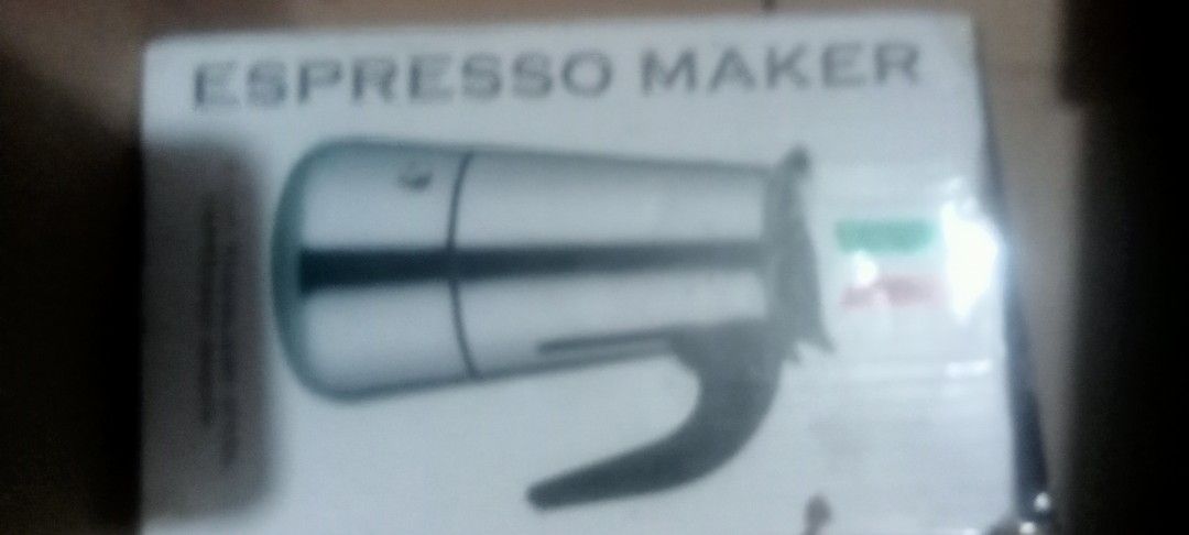 Espresso maker (Category: Coffee Machines & Makers) located in Paranaque City. Submitted by dimaguilaa94969 (Listing ID 1457330228, Image 1). Description: stainless .