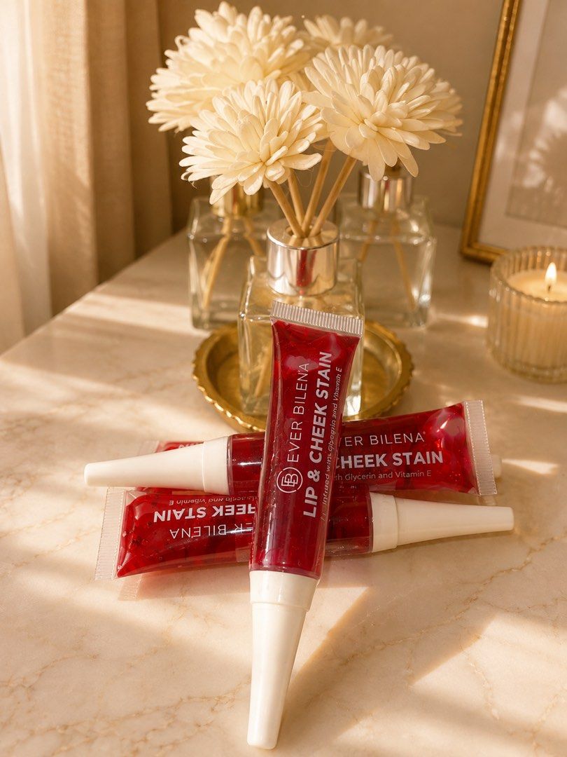 Ever Bilena Lip & cheek tint (Category: Makeup) located in Manila. Submitted by chami-jp-collection (Listing ID 1457504075, Image 2). Description: Direct seller po ang product kaya mura lang kesa bumili sa mall Lip and cheek stain Shades of Splash Red ❤️ MOD: Gcash.