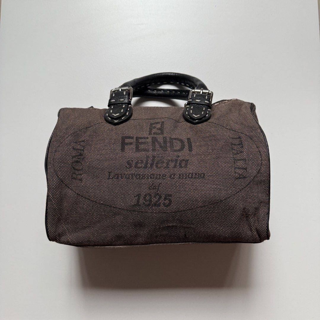 Fendi canvas selleria handbag (Category: Luxury Bags & Wallets) located in Cavite. Submitted by kalebfindsluxs (Listing ID 1457461465, Image 1). Description: .