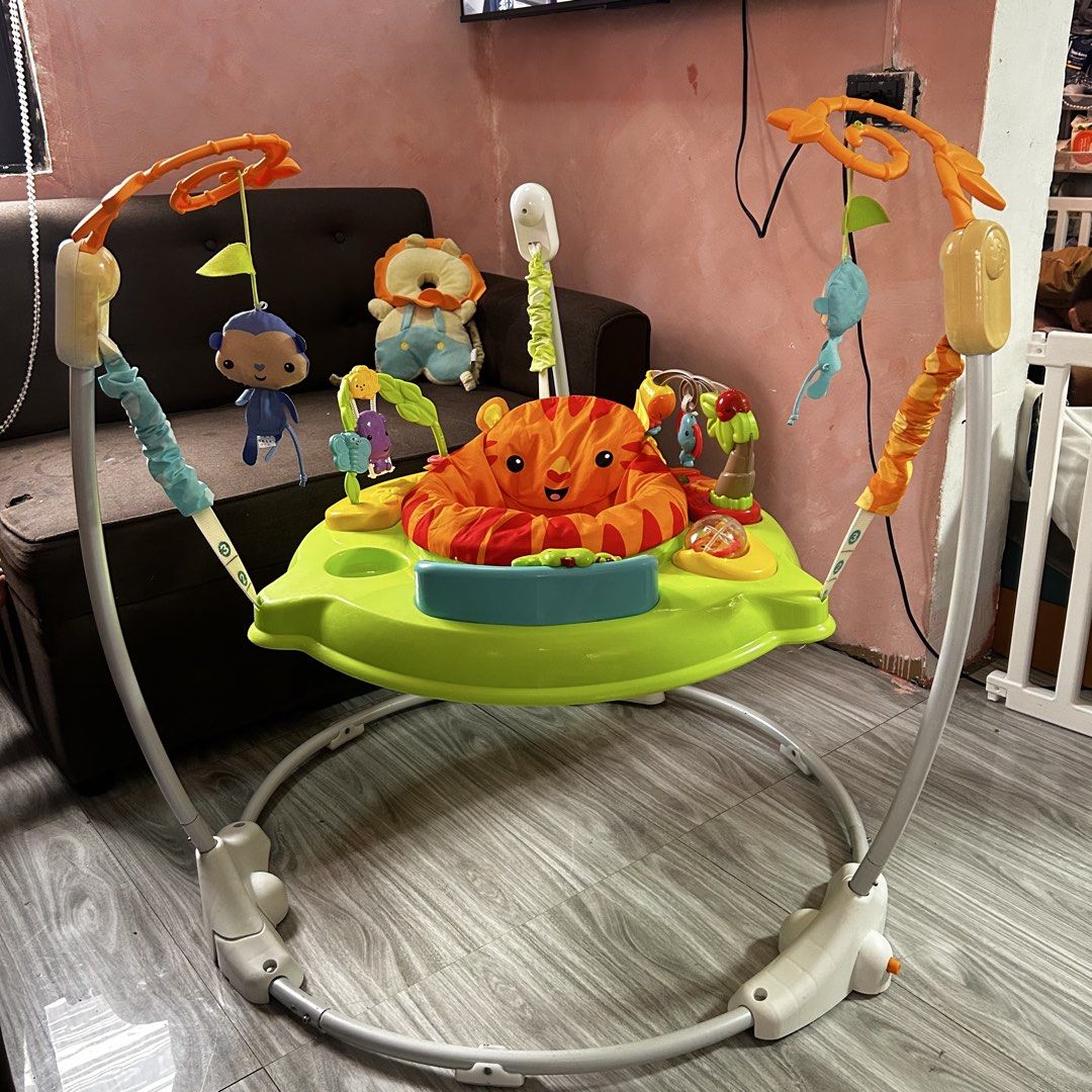 Fisherprice Jumperoo (Category: Kids Tables & Chairs) located in Pasig City. Submitted by mmyjoy (Listing ID 1457480213, Image 1). Description: Ready to use na wash na po .
