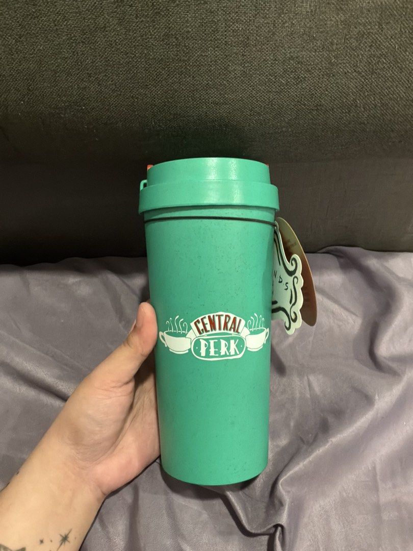 FRIENDS Central Perk Tumbler (Category: Water Bottles & Tumblers) located in Marikina City. Submitted by glimmr.ph (Listing ID 1457486170, Image 1). Description: Authentic merchandise from Central Perk Singapore.