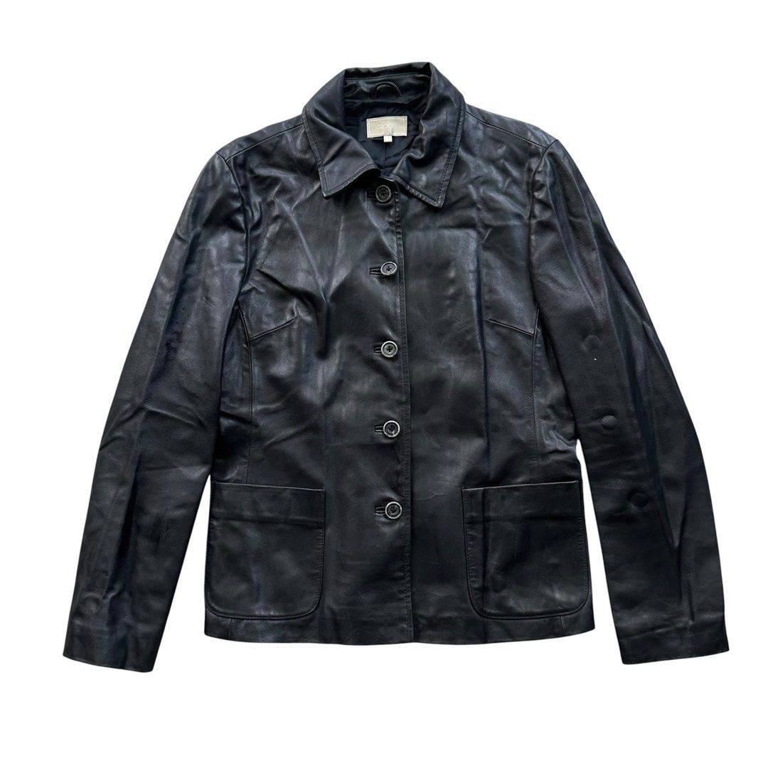 G2000 Leather Jacket (Category: Coats, Jackets and Outerwear) located in Binan City. Submitted by jotlog (Listing ID 1457464248, Image 1). Description: Width: 18 Length: 25 . Condition: 8.5/10 . Check pics for the details & condition of the item . Disclaimer: -Not affiliated with listed brands. All rights belong to their owners. .