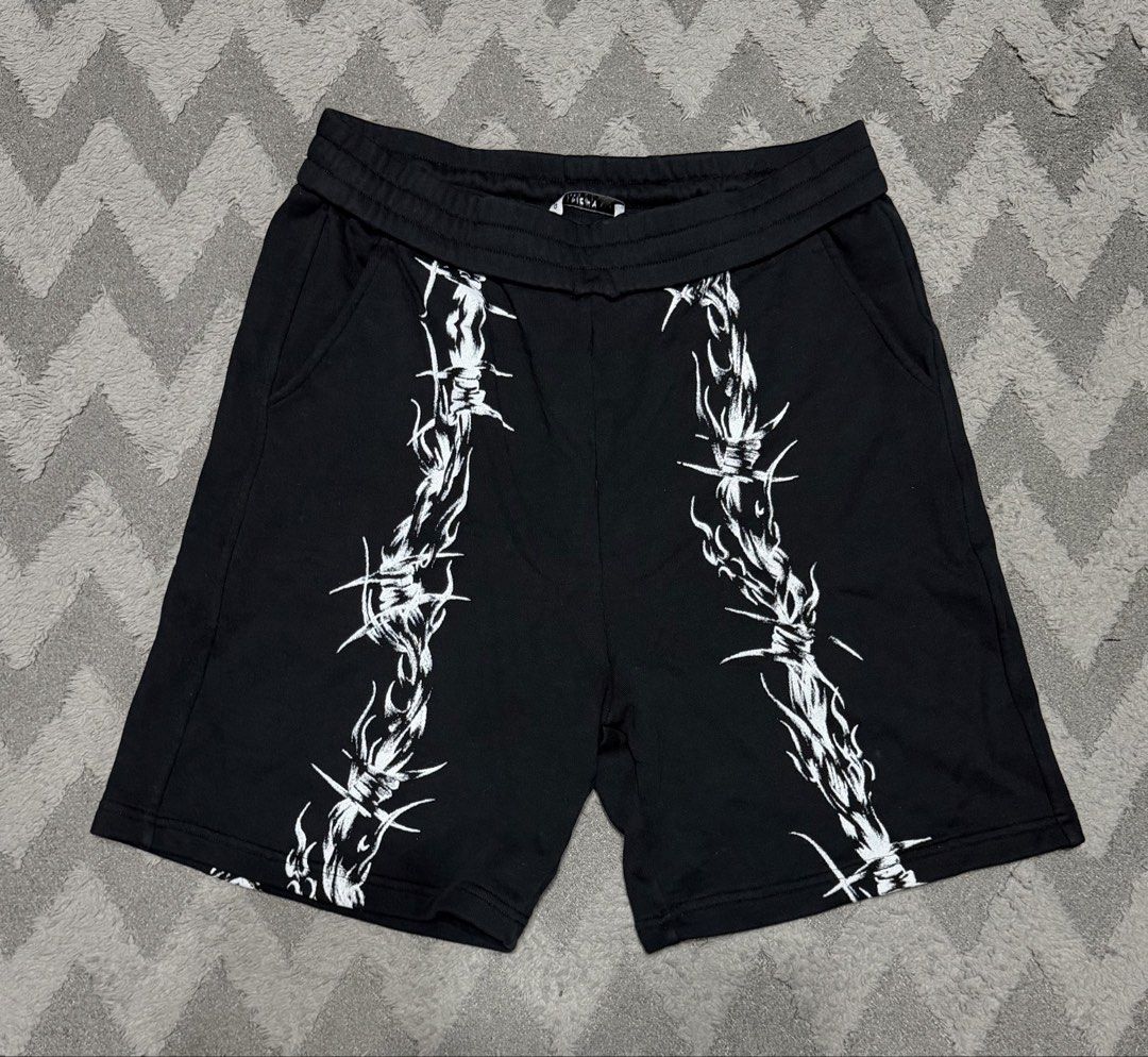 Givenchy - Matthew Williams SS22 Barbed Wire Bermuda shorts (Category: Shorts) located in Cavite. Submitted by commoncourtesy (Listing ID 1457388656, Image 1). Description: Authentic Size large .