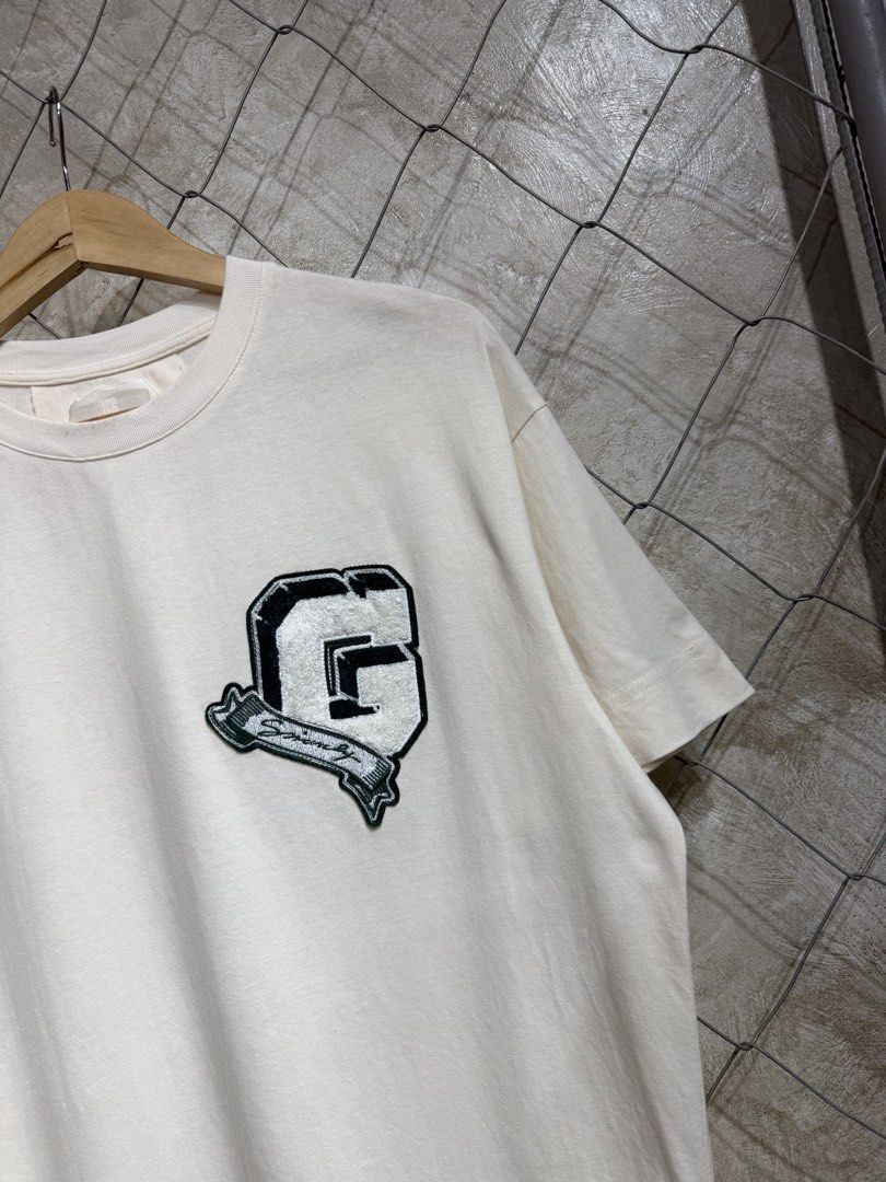 Givenchy College Logo Cream Tee. (Category: Tshirts & Polo Shirts ) located in Manila. Submitted by ardobe.mnl (Listing ID 1457468022, Image 3). Description: Givenchy College Logo Cream Tee. Size: Large Dimes: 21x28 Condition: Excellent Flaw: None! Dm for inquiries! 📥.