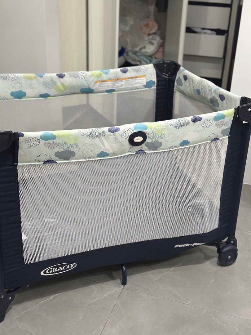 Graco Pack and Play (Category: Cots & Cribs) located in Cavite. Submitted by prelovedbymaeve (Listing ID 1457512232, Image 2). Description: .