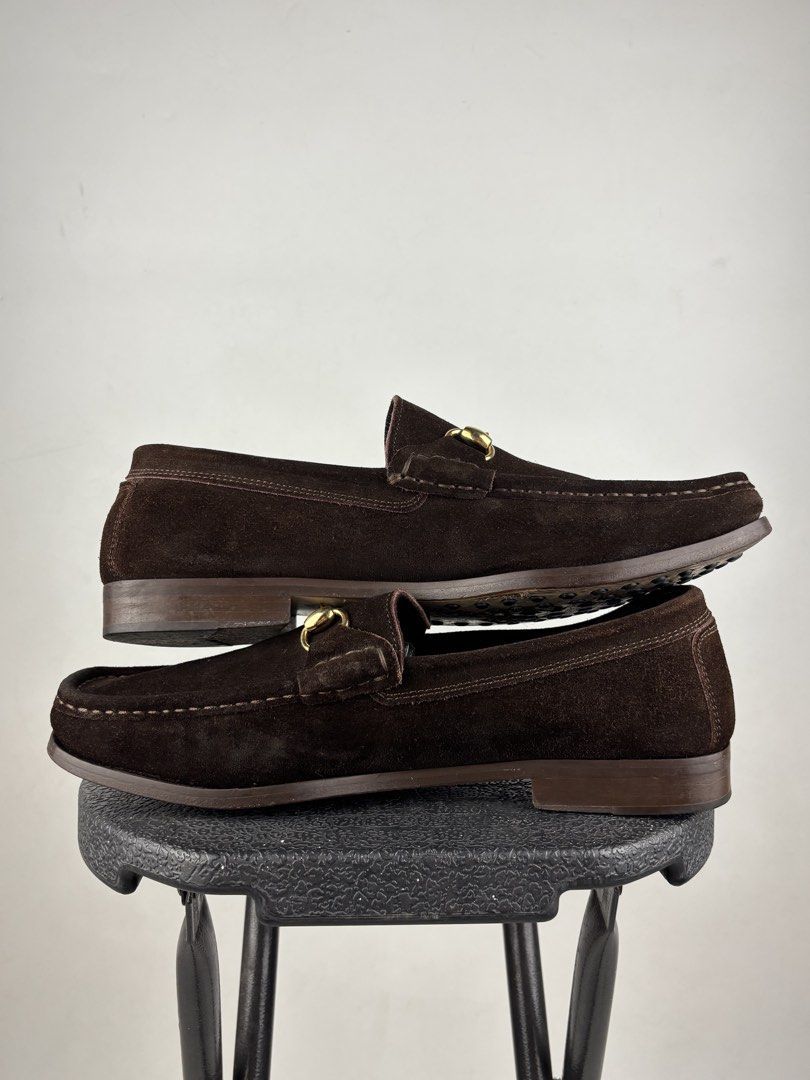 Gucci - Tom Ford- Horsebit Loafers (Category: Casual Shoes) located in Makati City. Submitted by ragrepository (Listing ID 1457461445, Image 3). Description: Gucci - Tom Ford Tagged as 42.5 Fits 9 - 9.5 US Condition- 9/10 Flaw- Minimal signs of wear PAIR ONLY .