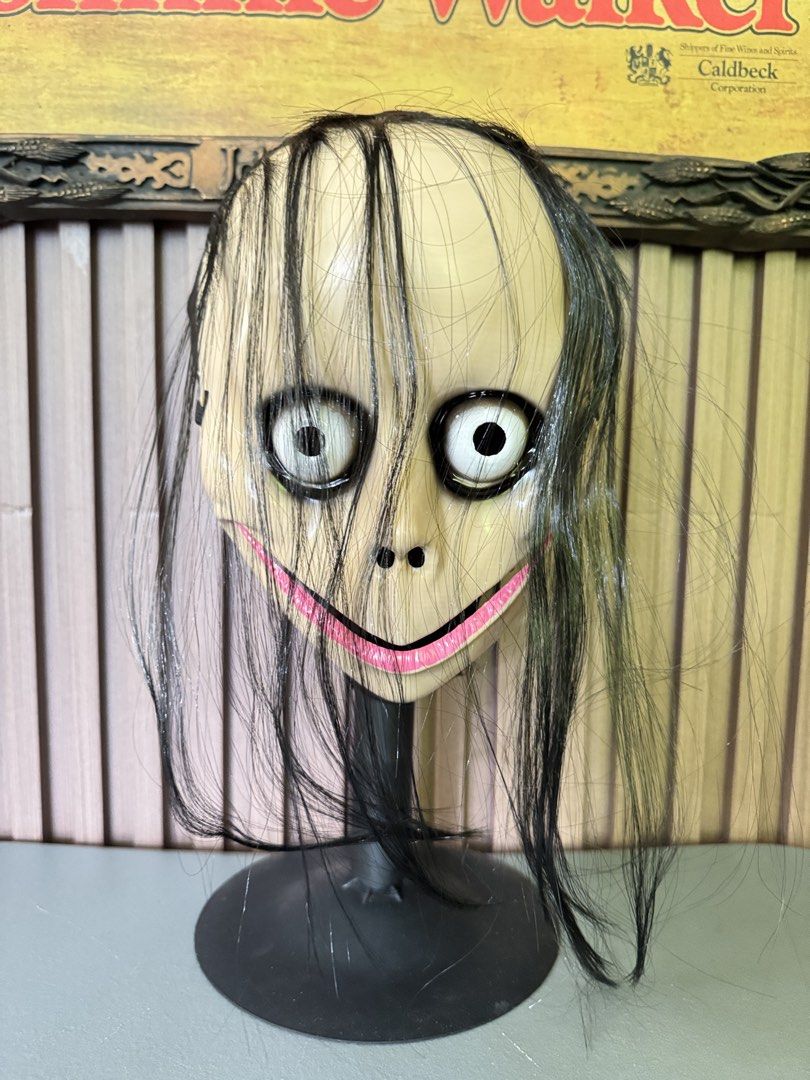 Halloween Mask Momo Mask (Category: Occasions & Party Supplies) located in Pasig City. Submitted by JMToysandCollectibles (Listing ID 1457422094, Image 1). Description: ‼️FOR SALE/ NO RENTAL‼️ ‼️ON HAND STOCKS‼️ ✅Same Day Delivery within Metro Manila and Nearby Provinces ✅Limited Stocks Only/ Seasonal Item ✅Halloween Mask Momo Mask ✅PHP299Each ✅Hard Plastic ✅Delivery via Lalamove ✅Shipping via LBC ✅MOP: Gcash/ BPI/ BDO.