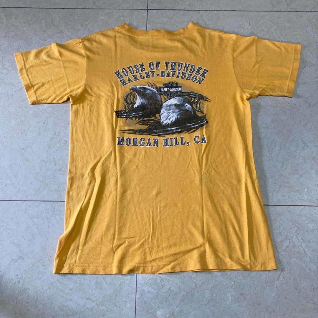 H-D eagle tee (Category: Tshirts & Polo Shirts ) located in Bulacan. Submitted by ajinn_ (Listing ID 1457393093, Image 2). Description: Size L issue: slight loose neck.