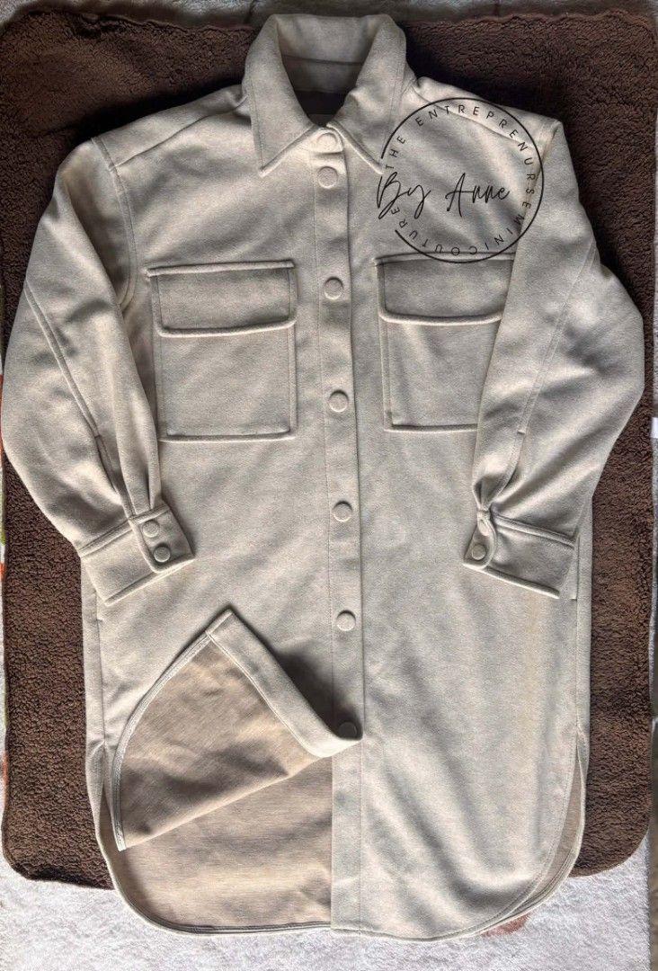 H&M Autumn Winter Coat Small-Medium (Category: Coats, Jackets and Outerwear) located in Quezon City. Submitted by theentreprenurse (Listing ID 1457420578, Image 1). Description: 𝘼𝙐𝙏𝙊 𝙋𝘼𝙎𝙎 𝙏𝙊 𝙇𝙊𝙒 𝘽𝘼𝙇𝙇𝙀𝙍𝙎 📣 ʙʀᴀɴᴅ: h&m ꜱɪᴢᴇ: small-med (L: 37" B: 44") ᴍᴏᴘ: ɢᴄᴀꜱʜ color: Light beige ꜱʜɪᴘᴘɪɴɢ 🛒 (NO RUSH. I'm a working momma :) ) ▪︎ꜰʟᴀꜱʜ ᴇxᴘʀᴇꜱꜱ | J&T ▪︎ʟᴀʟᴀᴍᴏᴠᴇ|ɢʀᴀʙ ~ 𝚃𝚑𝚎𝚜𝚎 𝚌𝚕𝚘𝚝𝚑𝚎𝚜 𝚊𝚛𝚎 𝚊𝚕𝚛𝚎𝚊𝚍𝚢 𝚠𝚊𝚜𝚑𝚎𝚍. 𝙺