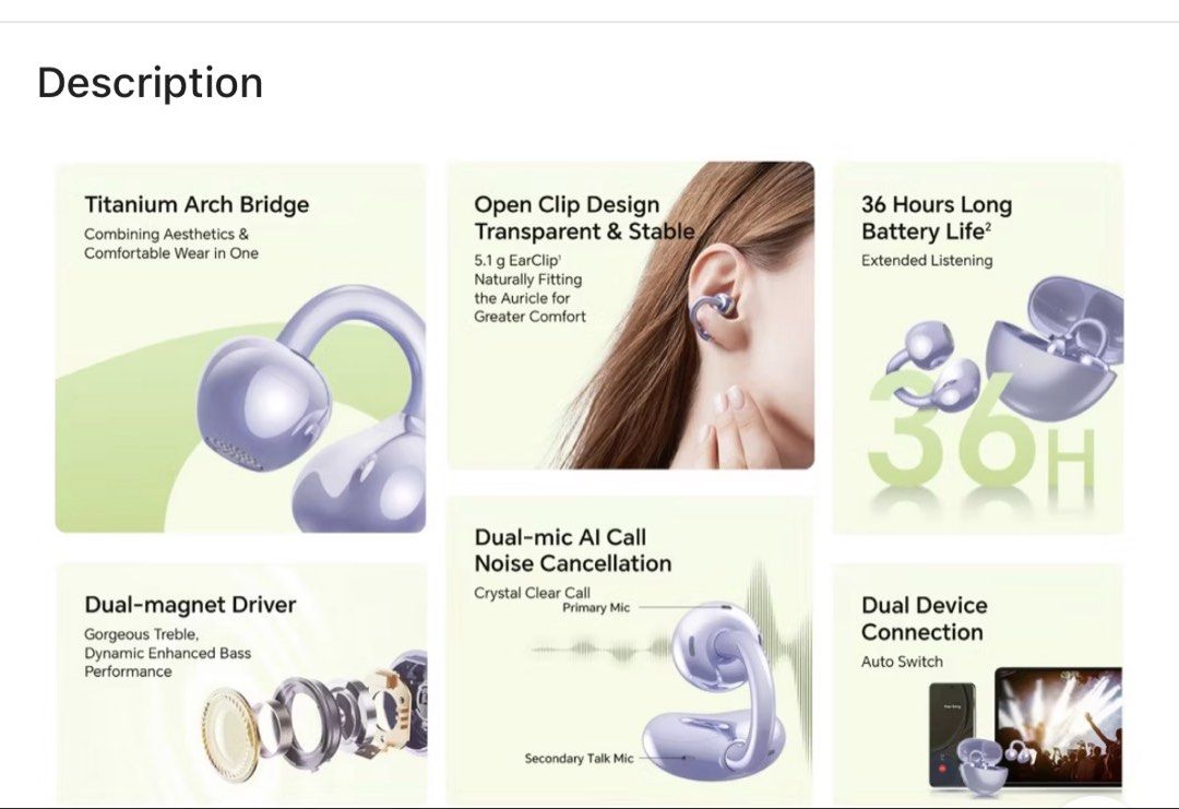 Honor Choice Earbuds Clip (Category: Earphones) located in Manila. Submitted by juancarloso22 (Listing ID 1457399659, Image 3). Description: Honor Choice Earbuds Clip FOR SALE! **BRAND NEW, UNOPENED** - came with my phone - asking price is firm - meetup is okay (Valley Golf Ortigas Ext) .