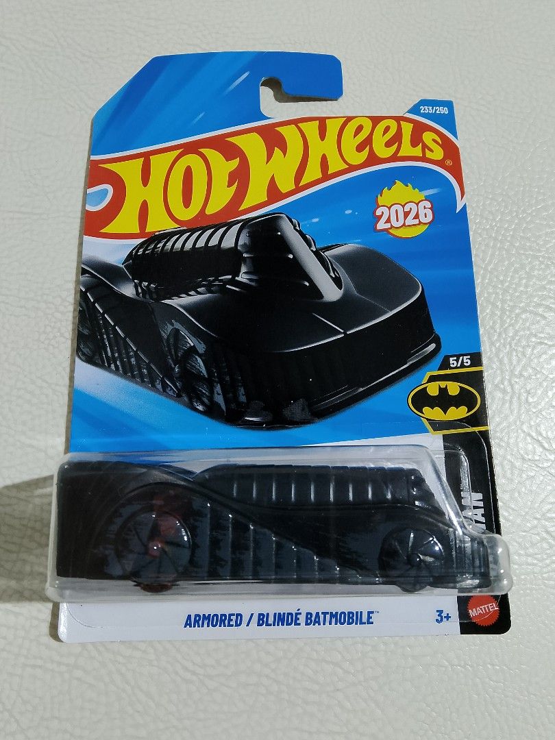 Hot wheels Armored Batmobile (Category: Vehicle & Diecast Models) located in Paranaque City. Submitted by g-books-n-toys (Listing ID 1457501866, Image 1). Description: .