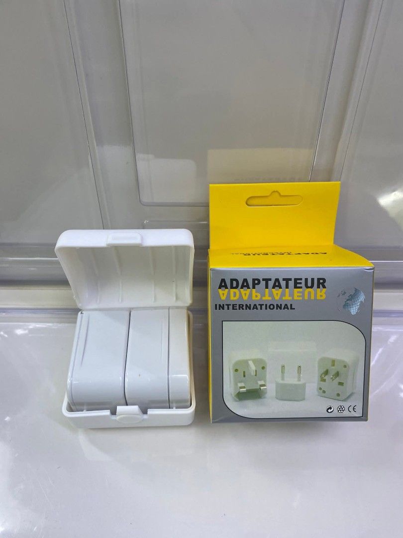 International Universal Travel Adapter Plug Converter (Category: Cables & Adaptors) located in Manila. Submitted by iliasjen3082126 (Listing ID 1457458671, Image 3). Description: - Universal travel adapter for international use - Converts plugs for different countries - Compact and portable design - Includes a convenient storage case - Essential for all your travels.