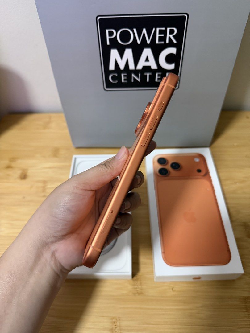 Iphone 17 Pro Max 512gb Openline NTC (Category: iPhone 17 Series) located in Quezon City. Submitted by alou20 (Listing ID 1457464429, Image 3). Description: For sale or swap to lower unit Iphone 17 Pro Max 512gb 6 months old Warranty til Feb 2027 Openline NTC Smoothness see pictures QC loc.