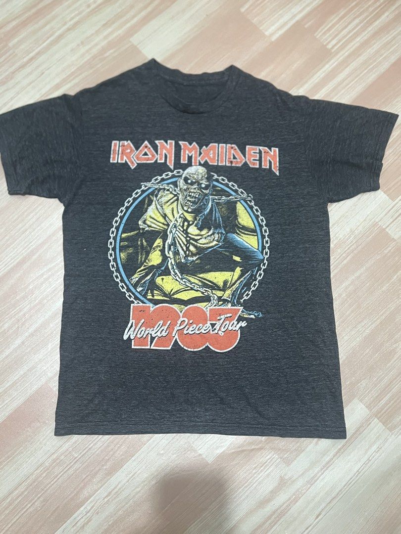 iron maiden band tour (Category: Tshirts & Polo Shirts ) located in Naga. Submitted by retro_rackph (Listing ID 1457370809, Image 1). Description: need wash cut tag andyan na po ang dimes.