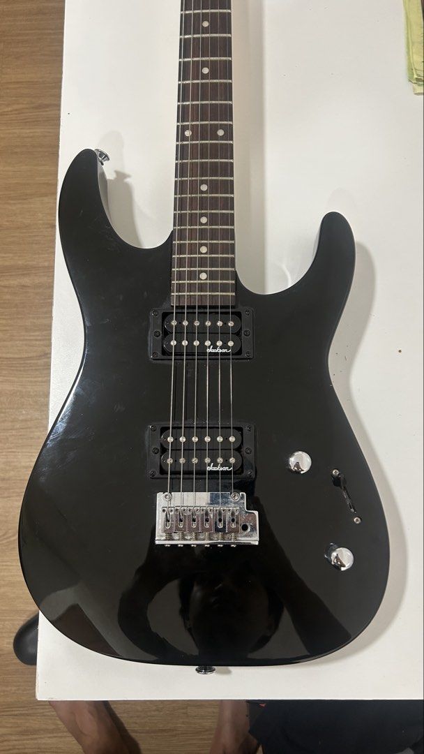 Jackson Dinky JS11 Electric Guitar - Black (Category: Musical Instruments) located in Cebu City. Submitted by llex.ed (Listing ID 1457452278, Image 1). Description: - No issues, buttons and switches are all working - New strings - No paint chips, still has that shiny glossy look - Can demo the guitar for you - NEGOTIABLE.