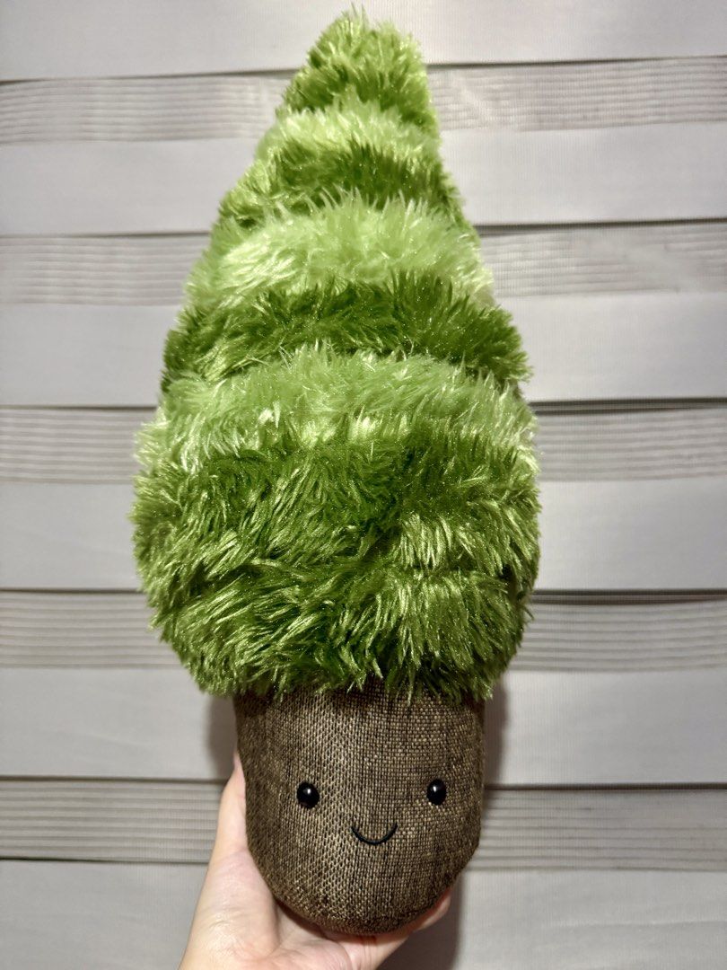 Jellycat Amuseables Nordic Spruce Christmas Tree (Missing Star) (Category: Plushies & Soft Toys) located in Manila. Submitted by bcbg3217 (Listing ID 1457492393, Image 1). Description: ‼️PLEASE READ BEFORE BUYING‼️ Like new condition Large size Authenticity NOT GUARANTEED (misplaced tag) No other jellycat inclusions Actual photos are posted ⚠️Missing Star (see last pic for reference) NO OTHER issues or flaws unless stated Please check the photos 