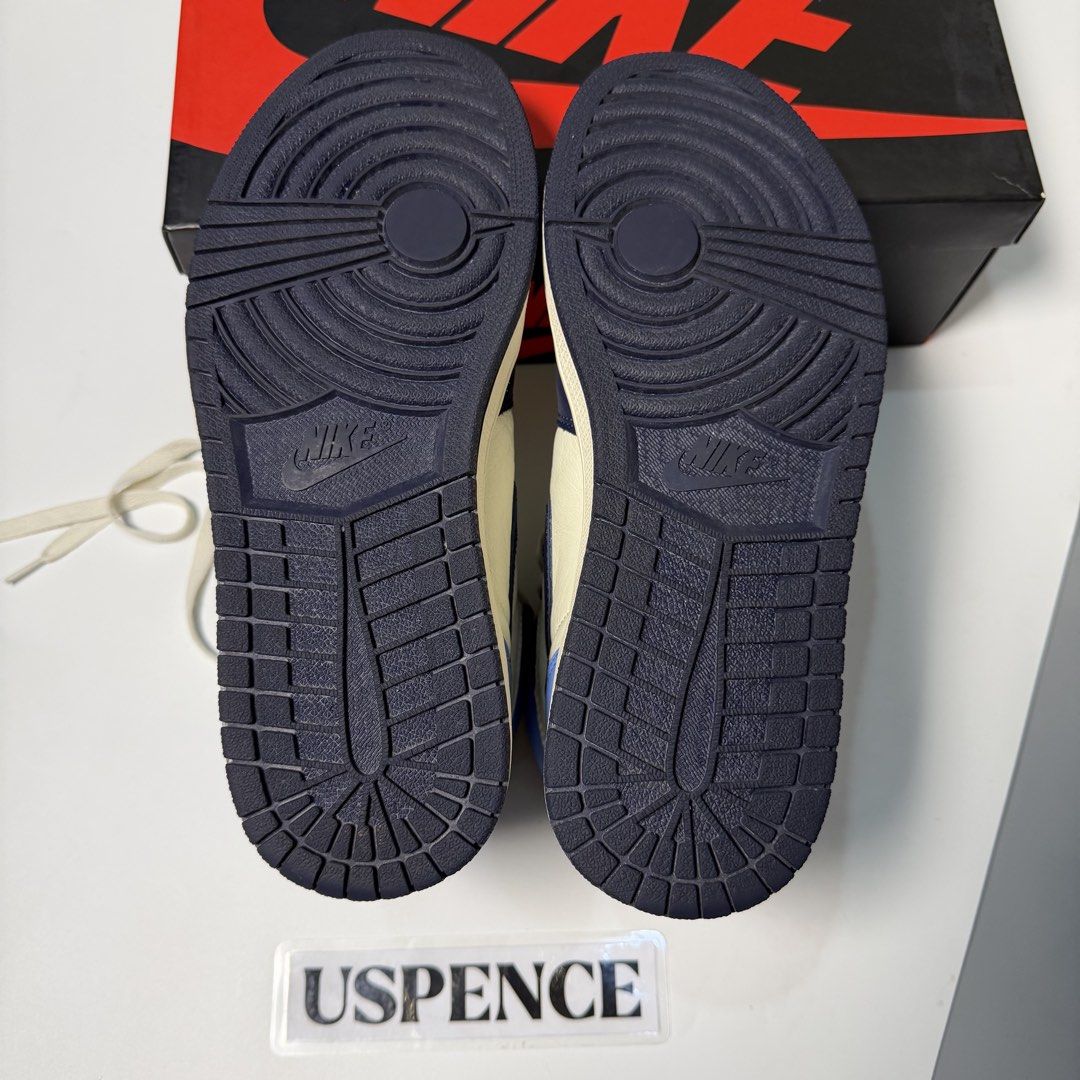 Jordan 1 High OG Obsidian Unc (Category: Sneakers) located in Makati City. Submitted by uspence (Listing ID 1457409206, Image 3). Description: Jordan 1 High OG Obsidian Unc • Used / Legit (Local Release) • Sz: 8.5 Mens complete w/box & original Laces 2 Laces(Will add extra sail laces from laceswap project) • Minor Toe box Crease from usage • Ship: LBC/Grab only ‼️Check last photo for certificate of authenticity by CheckCheck Meetup: By arrangemen