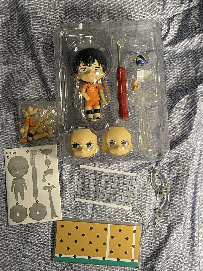 Kageyama Nendroid karasuno ver. (Category: Figurines & Statues) located in Angeles City. Submitted by twinklee.555 (Listing ID 1457509318, Image 2). Description: Bought a couple years ago Lost his head piece Bunny costume included (missing right hand but can be replaced with the spare parts) Willing to negotiate .