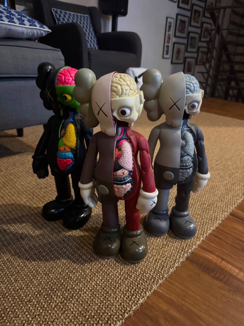 KAWS Companion Flayed Open Edition Figures (Category: Figurines & Statues) located in Mandaluyong City. Submitted by lwbjdesh13 (Listing ID 1457469132, Image 1). Description: ₱50,000 (Set) / Negotiable Condition: Displayed only (Mint condition, adult collector owned, kept away from direct sunlight) Can do seperate just PM Selling my KAWS Flayed Companion collection. Iconic statement pieces for any modern home, office, or art toy setup. Highly det