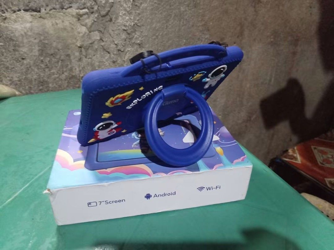 Kiumo Tablet (Category: Android) located in Manila. Submitted by swiftcat-f638 (Listing ID 1457350358, Image 3). Description: Selling KIUMO tablet for kids❗❗ Bago first time lang nagamit... PM lang sa price... Key Specifications❗ ✅Display: 7-inch touchscreen (1024x600 or 800x480 resolution) ✅Operating System: Android 13 ✅RAM:6GB Variant ✅ROM:128GB ✅Battery: 3200mAh (3.7V) 💯Free Delivery within Roxas City....