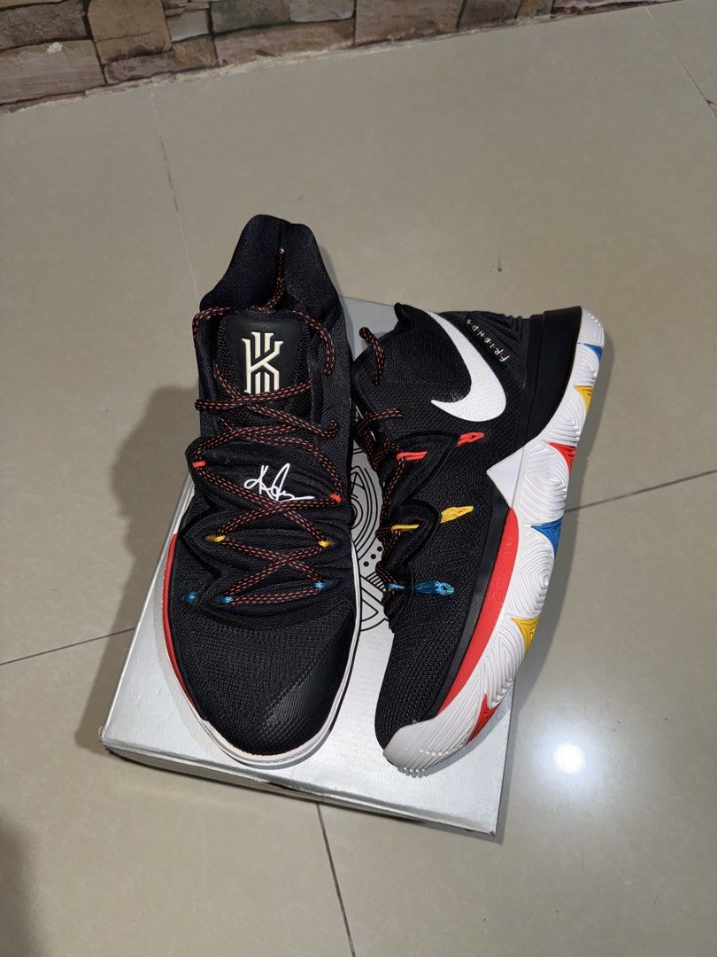 Kyrie 5 x Friends (Category: Sneakers) located in Taguig. Submitted by jhonnish (Listing ID 1457456563, Image 1). Description: WTS/LFB Open for trade and meetup negotiable brand new authentic/ Unli LC Taguig Loc .