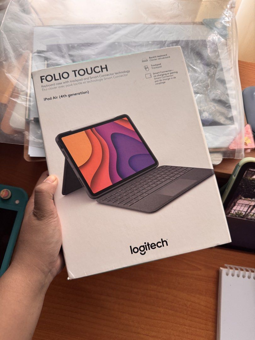 Logitech folio touch (Category: Computer Keyboard) located in Dupax Del Norte. Submitted by ai.frnndz (Listing ID 1457400764, Image 1). Description: Folio touch Logitech compatible with Ipad air 4th gen (and other gens please search to make sure) Can ship via SPXexpress, J&T, or LBC .