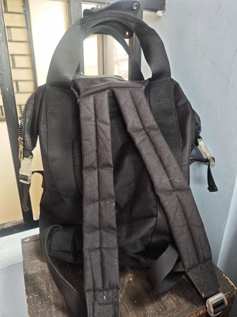 Marc Jacobs Backpack (Category: Backpacks) located in Taguig. Submitted by wear.us.ph (Listing ID 1457398351, Image 3). Description: waterproof layer cracked and ripped..