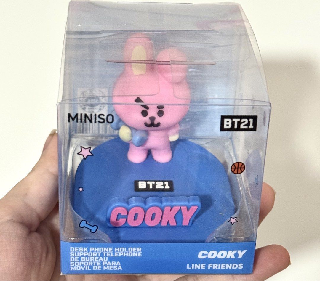 Miniso bts bt21 cooky phone stand (Category: Mounts & Holders) located in Muntinlupa City. Submitted by sunwonx (Listing ID 1457479535, Image 3). Description: .