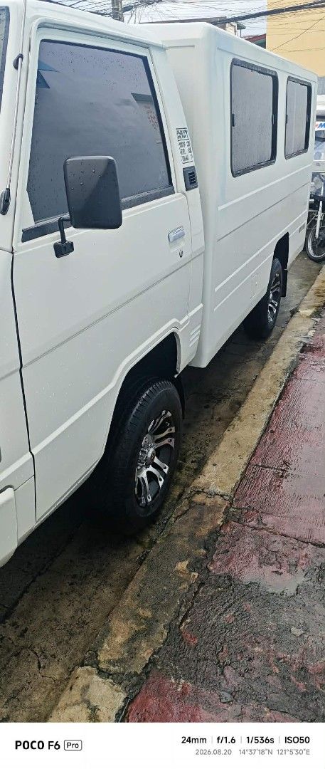 Mitsubishi L300 FB Manual (Category: Used Cars) located in Cainta. Submitted by marialumaque (Listing ID 1457377591, Image 3). Description: FOR SALE 2023 MITSUBISHI L300 FB EXCEED 2.2 DSL CRDI (4N14 Engine new body) *LED HEADLIGHT (hi/lo) *LED PARKLIGHT *LED SIGNAL LIGHT (2 set front/1set rear) *LED STOP/TAIL LIGHT *LED REVERSE LIGHT *LED PLATE LIGHT *LED DOME LIGHT *ALL TIRES WITH MAGS *SPARE TIRE NEVER BEEN USE *ALL DOORS w/CENTRAL LOCK *ALARM 