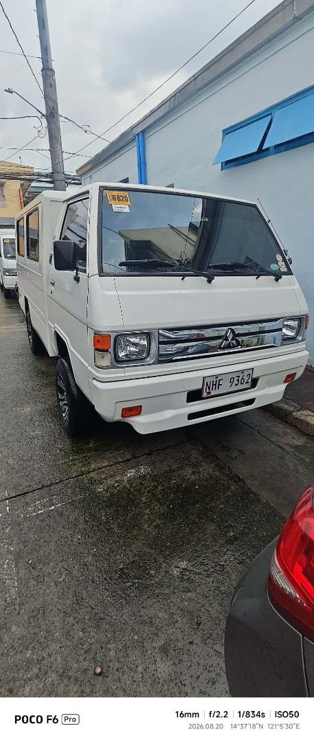 Mitsubishi L300 FB Manual (Category: Used Cars) located in Cainta. Submitted by marialumaque (Listing ID 1457377591, Image 1). Description: FOR SALE 2023 MITSUBISHI L300 FB EXCEED 2.2 DSL CRDI (4N14 Engine new body) *LED HEADLIGHT (hi/lo) *LED PARKLIGHT *LED SIGNAL LIGHT (2 set front/1set rear) *LED STOP/TAIL LIGHT *LED REVERSE LIGHT *LED PLATE LIGHT *LED DOME LIGHT *ALL TIRES WITH MAGS *SPARE TIRE NEVER BEEN USE *ALL DOORS w/CENTRAL LOCK *ALARM 