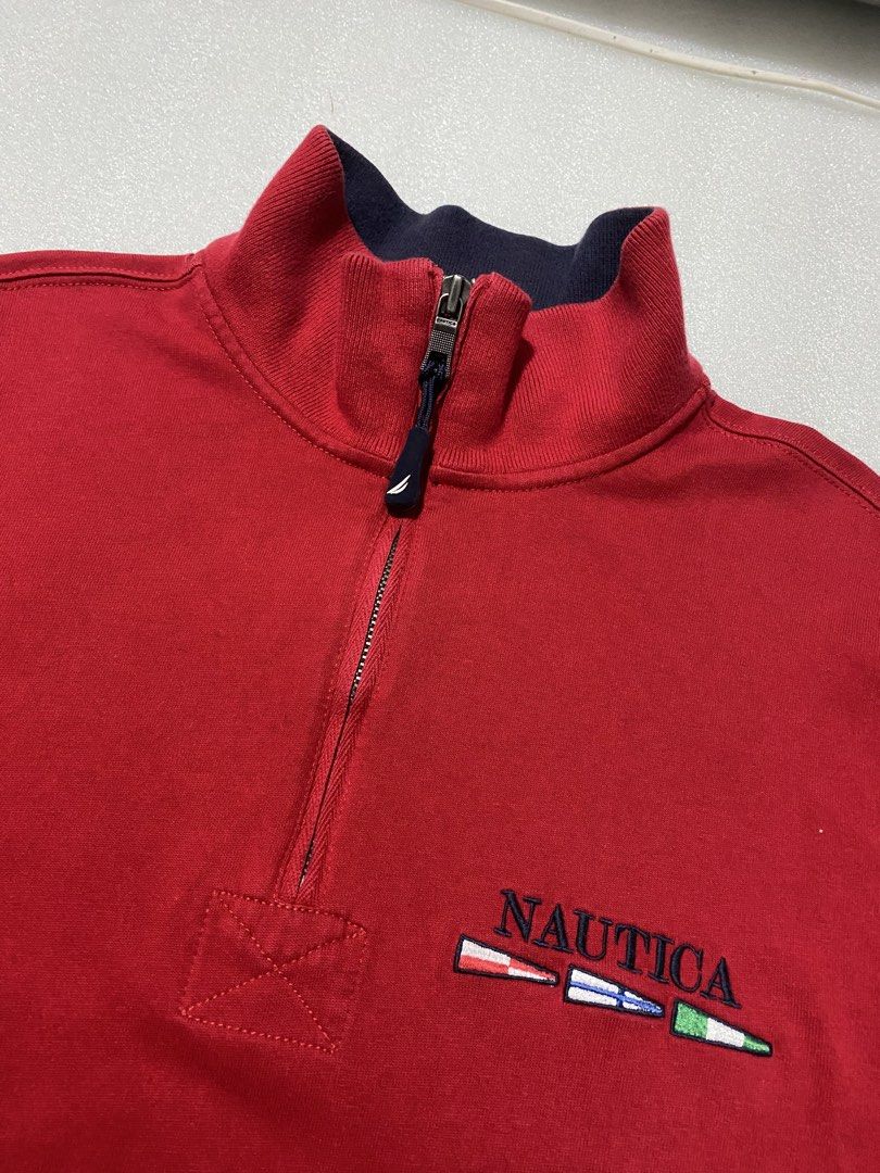 Nautica Flags Quarter Zip Jacket (Category: Coats, Jackets and Outerwear) located in Caloocan City. Submitted by alexahvaldez (Listing ID 1457501393, Image 3). Description: NEGO 22 / 29 LIKE NEW NO ISSUE.