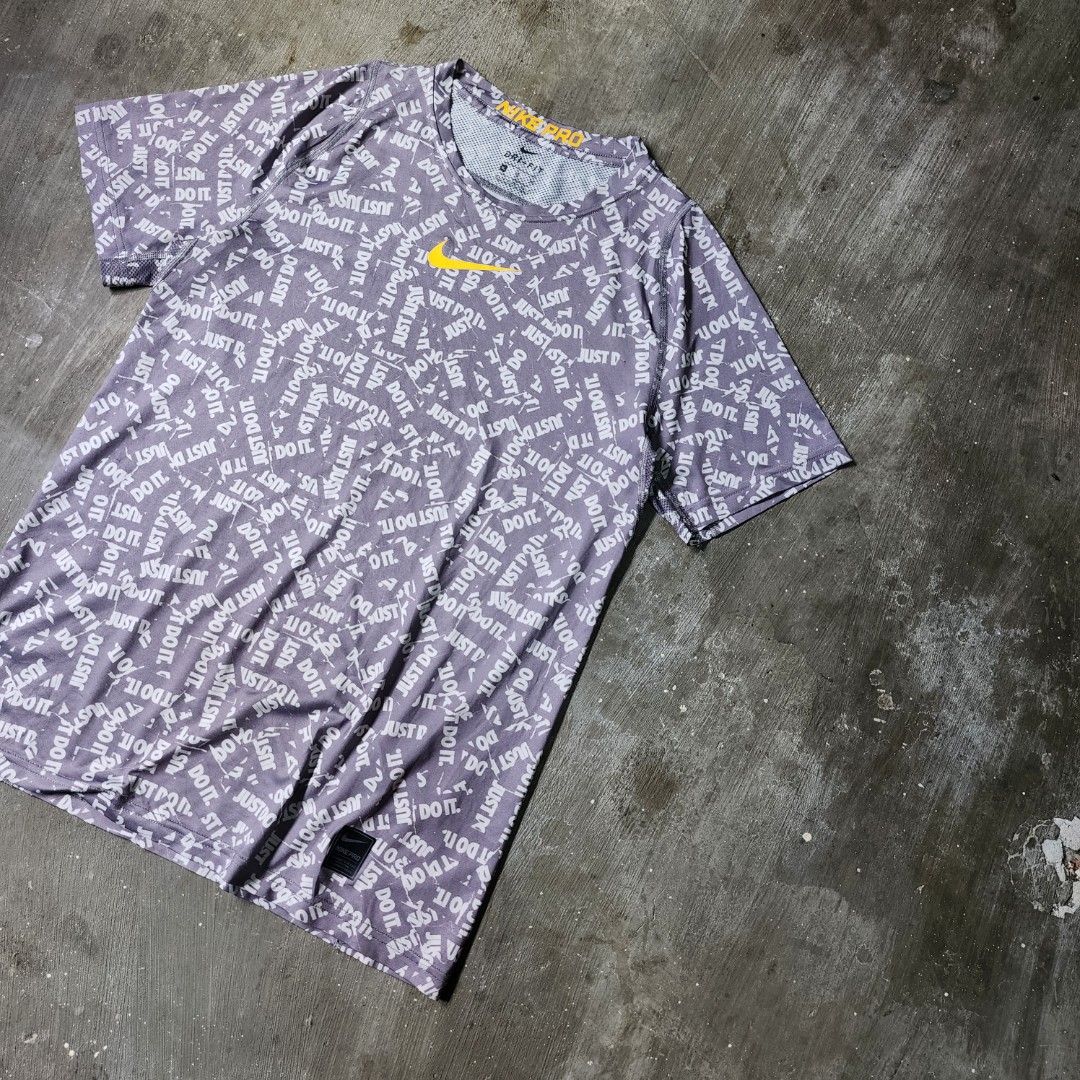 NIKE PRO DRI FIT AOP SHIRT (Category: Tshirts & Polo Shirts ) located in Pasay City. Submitted by turthrift (Listing ID 1457466474, Image 3). Description: W19 L26.