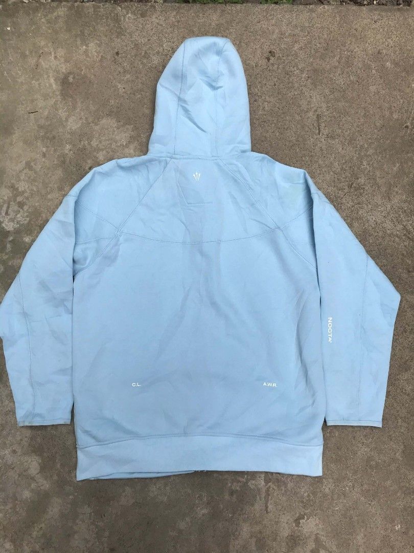 Nike x nocta (Category: Activewear) located in Bula. Submitted by justinejar75338 (Listing ID 1457362838, Image 2). Description: NIKE X NOCTA TECH FLEECE FULL ZIP Size 2xl on tag Xl fitting width 22 to 23 length 28 to 29 brand new condition color rate 9.5 to 10 issue see Last pic pm for more info hearing offer 📩📩📩.
