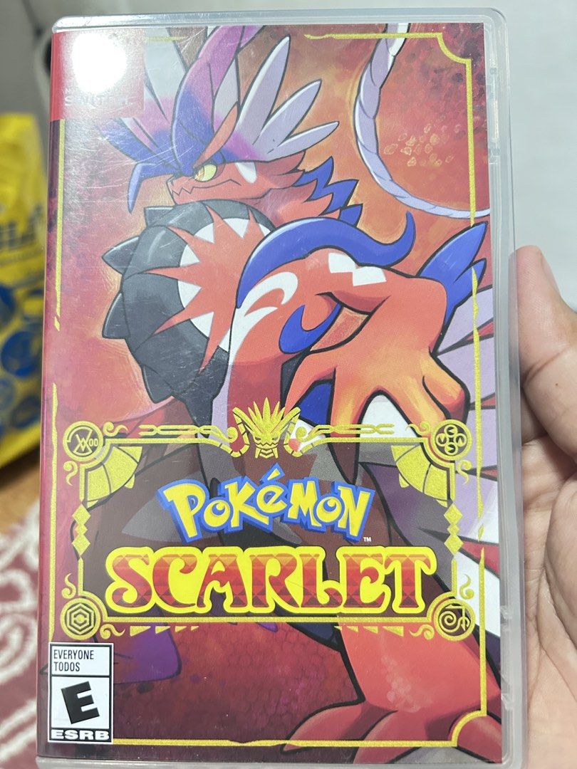 Nintendo Switch Pokemon Scarlet Game (Category: Nintendo) located in Santa Maria. Submitted by jcthegreat13 (Listing ID 1457364980, Image 1). Description: - Pokemon Scarlet for Nintendo Switch - Includes game cartridge and case - Case features a cool map design inside - Ready for your next adventure!.