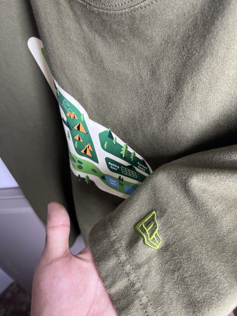 Olive green New era Flag camping Map (Category: Tshirts & Polo Shirts ) located in Davao. Submitted by kianvillamor (Listing ID 1457481985, Image 3). Description: .