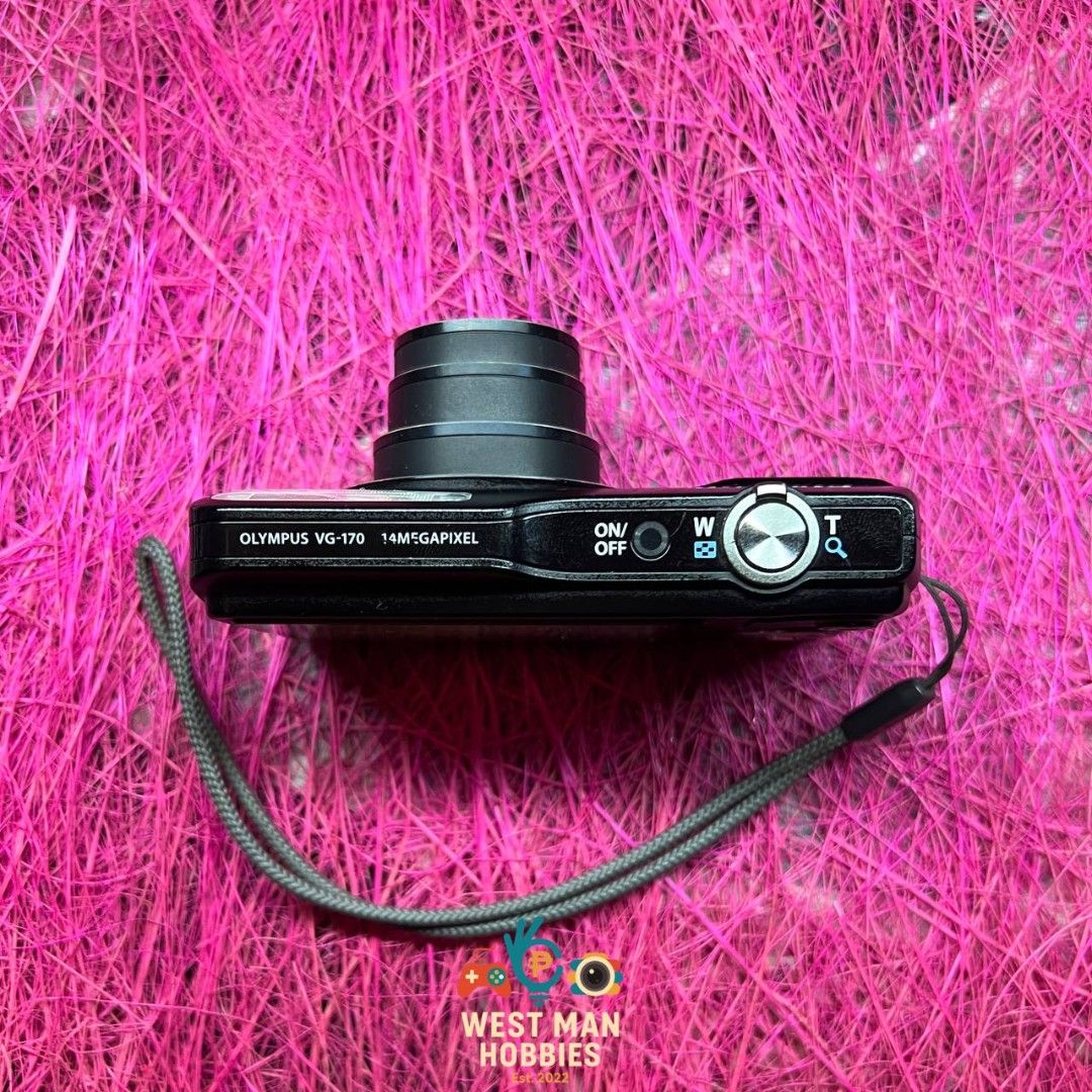 Olympus digicam camera PIEMSAEFBI SEYMNEYM (Category: Cameras) located in Manila. Submitted by westmanhobbies-2022 (Listing ID 1457512054, Image 3). Description: Olympus VG-170 (Preowned) 14mp 5x zoom 9/10 body condition (sellers rate) Flash working Zoom working All button working With sample message me - lens dust only dot lang visible lang sya pag naka zoom Inclusion: Unit, battery, strap Disclaimer: We do not accept returns, exchanges, or refu