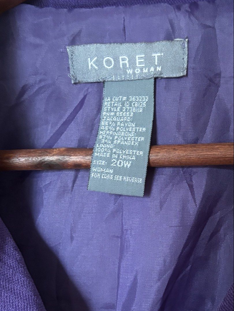 Patchwork Jacket (Category: Coats, Jackets and Outerwear) located in Batangas. Submitted by purple_and_orange (Listing ID 1457385707, Image 3). Description: With flaw -missing buttons, snag on sleeve (see last pic).