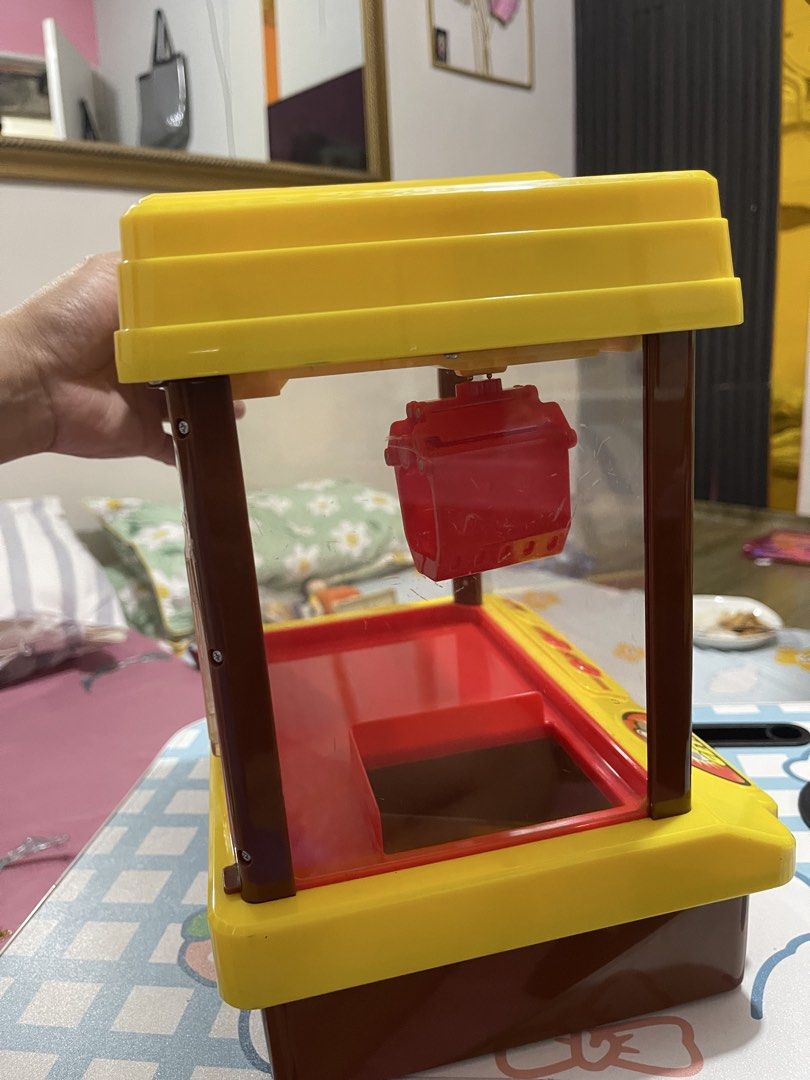 Pikachu Pokemon crane nintendo claw machines (Category: Character Goods) located in Cabiao. Submitted by imeon13 (Listing ID 1457450070, Image 3). Description: Pikachu nintendo pokemon Crane Claw Machine dimes:H31cmxW27cmxL21cm working .