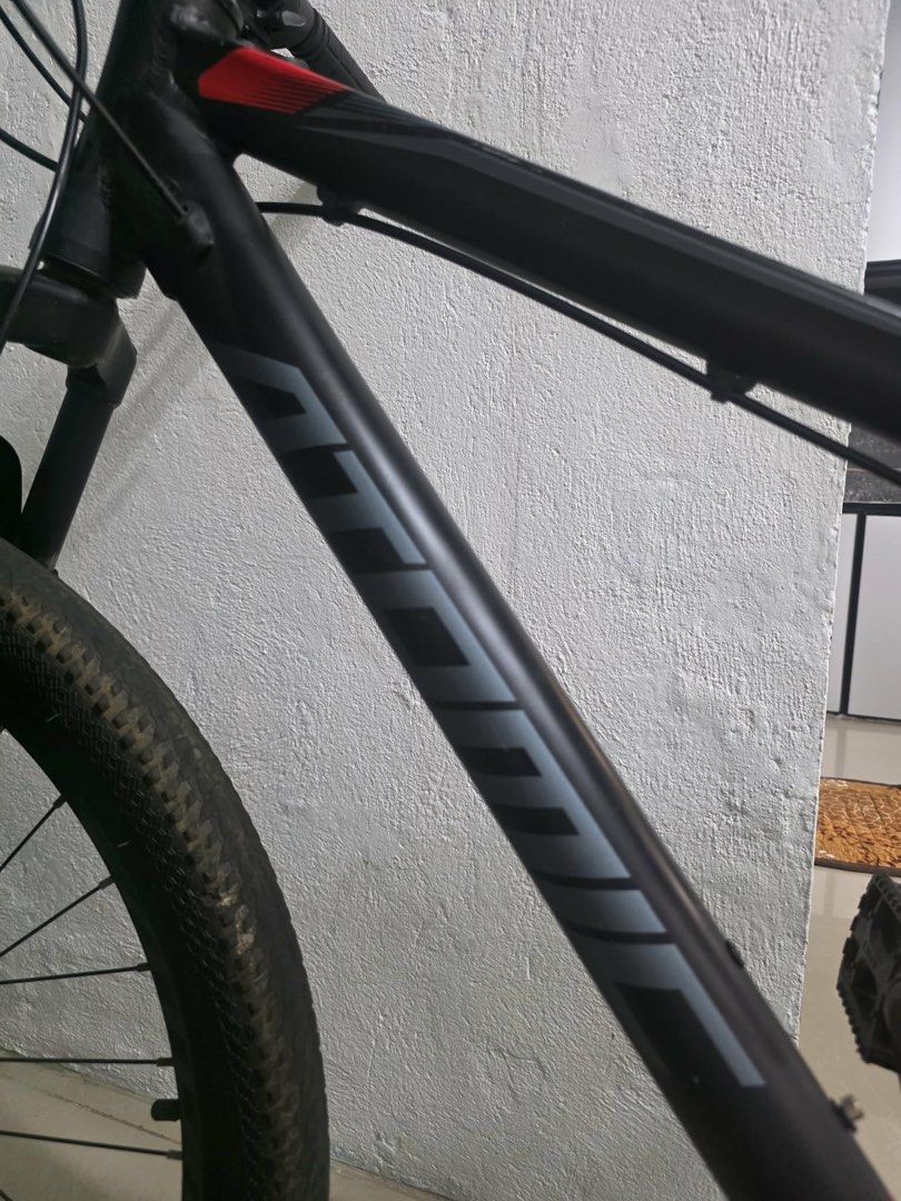 PSYCHO Mountain Bike - Size M - Black (Category: Bicycles) located in Manila. Submitted by royalcrystal.0926af (Listing ID 1457367515, Image 2). Description: ATOMIC PSYCHO 27.5’ alloy frame (MEDIUM size) mech brake set Selling for 9,918 NEGO for sure buyer) Message ka lang baka magkasundo tayo sa price. 😄 ✨ Wheel Size 27.5er ✨ 21 Speed (3x7) ✨ Ready FOR hydraulic ✨ ATOMIC Alloy Frame ✨ ATOMIC Alloy Rim ✨ ATOMIC Alloy Stem ✨ Skillfull Shifter ✨ F
