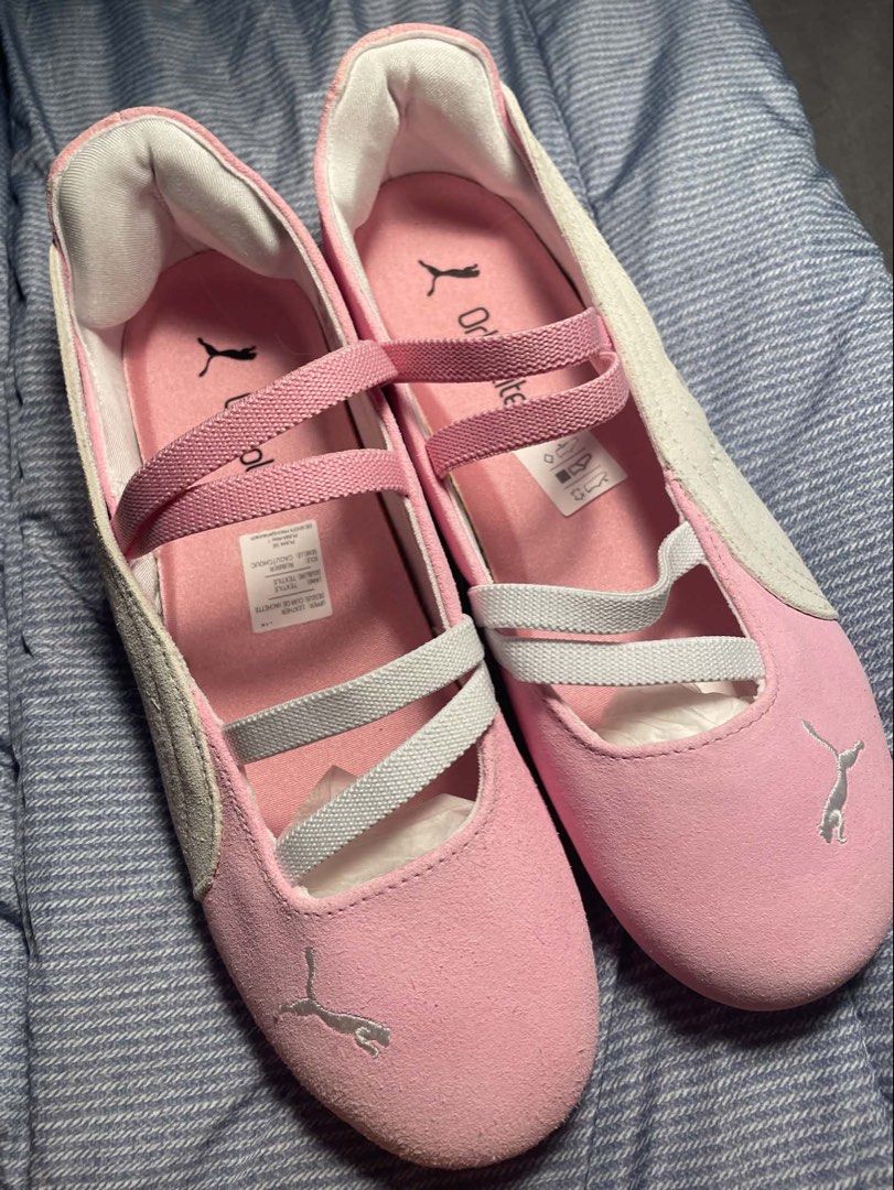 Pink Puma Speedcat Ballet (Category: Flats & Sandals) located in Angeles City. Submitted by twinklee.555 (Listing ID 1457509659, Image 1). Description: Original Puma speed cat ballet Never been worn Rfs: wrong size, bought in Singapore no box..