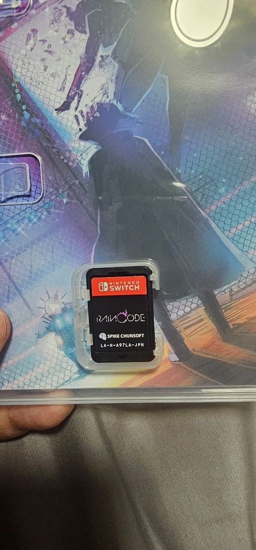 Rain code Switch Game (Category: Nintendo) located in Singapore. Submitted by switcherns (Listing ID 1457471873, Image 3). Description: - Rain code for Nintendo Switch - Japanese Version - Includes Game Cartridge - Japanese and Chinese language support - Includes Game Case - Ideal for Danganronpa Series Fans.