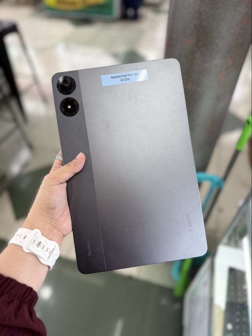 Redmi pad pro 5G 8/256GB with sim openline no issues Global (Category: Other Gadgets) located in San Juan City. Submitted by najihahtelecomshop2018 (Listing ID 1457333345, Image 2). Description: Legit Store | Original unit FOR SALE | TRADE / SWAP ▫️INSTALLMENT thru: 🔸Credit Card (straight / installment) 🔸Ggives / Gcredit + 6% interest 🔸Spay Later + 6% interest (RFS: Buy and Sell any kinds of Gadgets) Description: Redmi pad pro 5G 8/256GB Openl